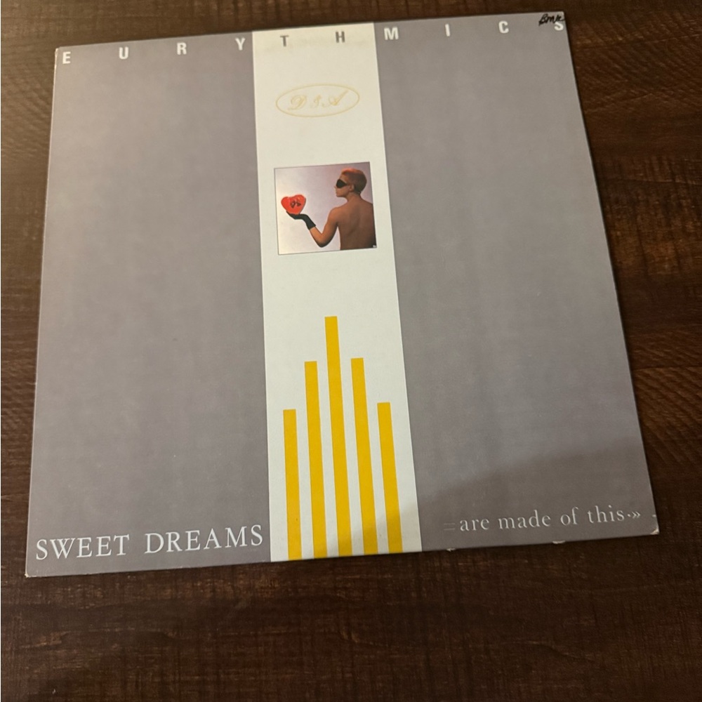 Eurythmics Sweet Dreams Are Made of This Vintage Vinyl Record